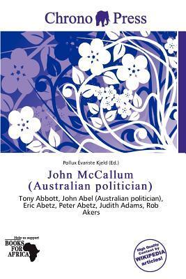John McCallum (Australian politician)