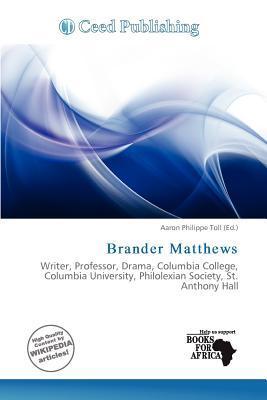 Brander Matthews