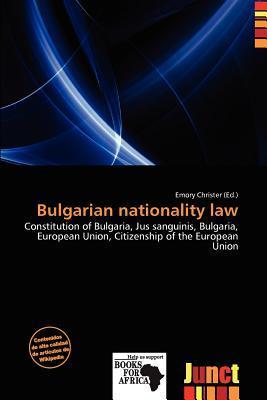 Bulgarian nationality law
