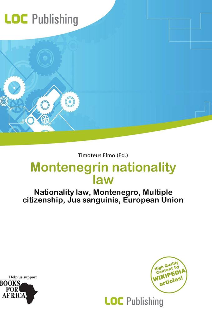 Montenegrin nationality law