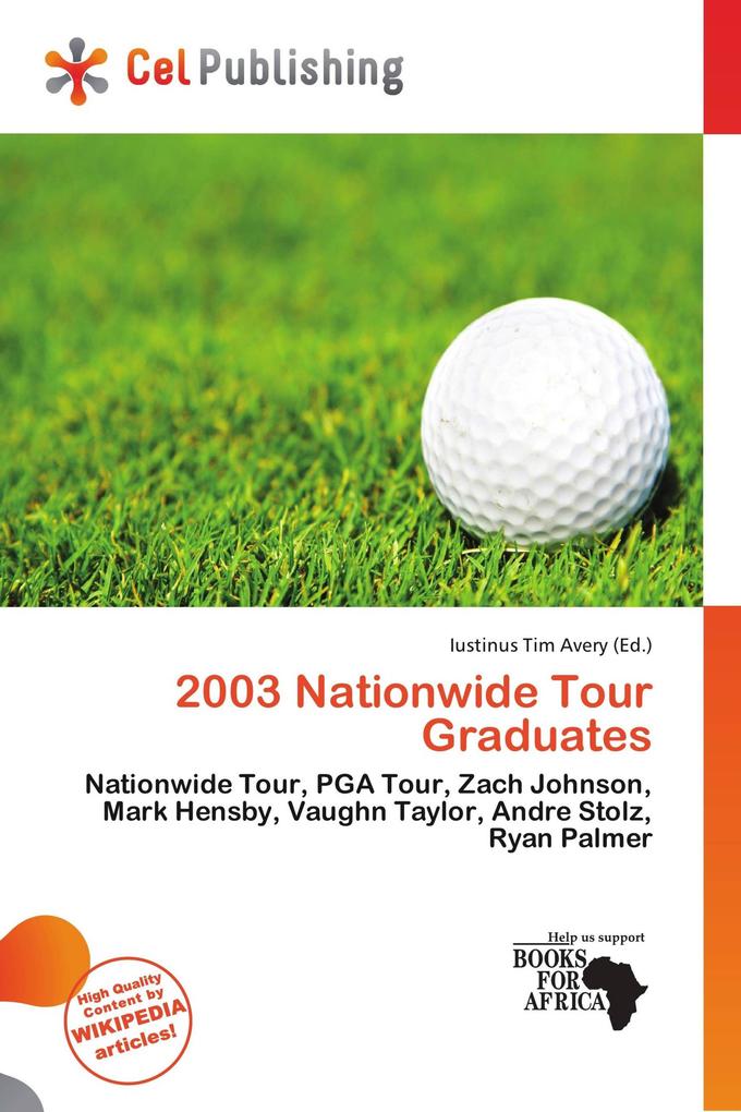 2003 Nationwide Tour Graduates
