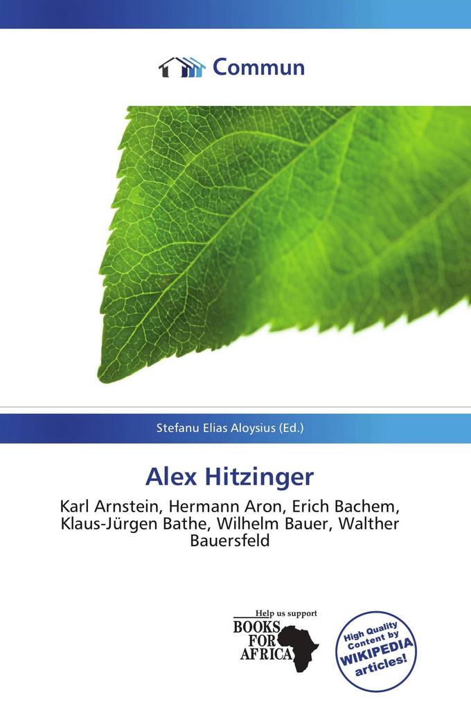 Alex Hitzinger