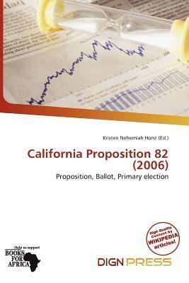 California Proposition 82 (2006)