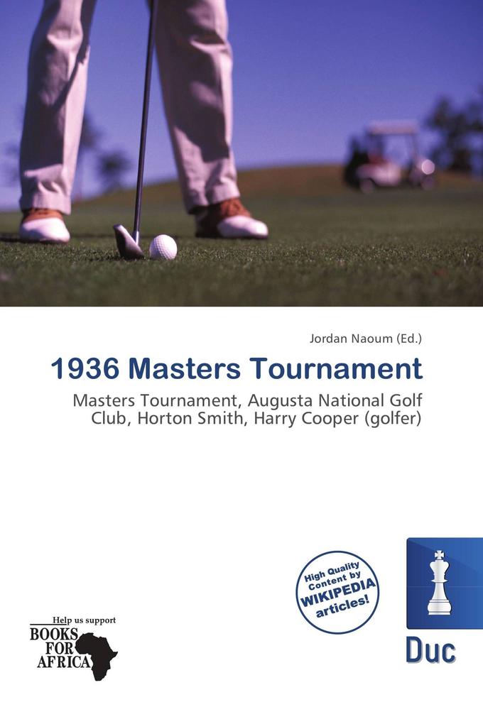 1936 Masters Tournament