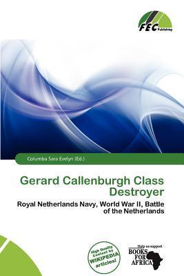 Gerard Callenburgh Class Destroyer