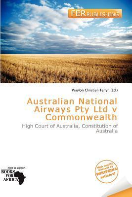 Australian National Airways Pty Ltd v Commonwealth
