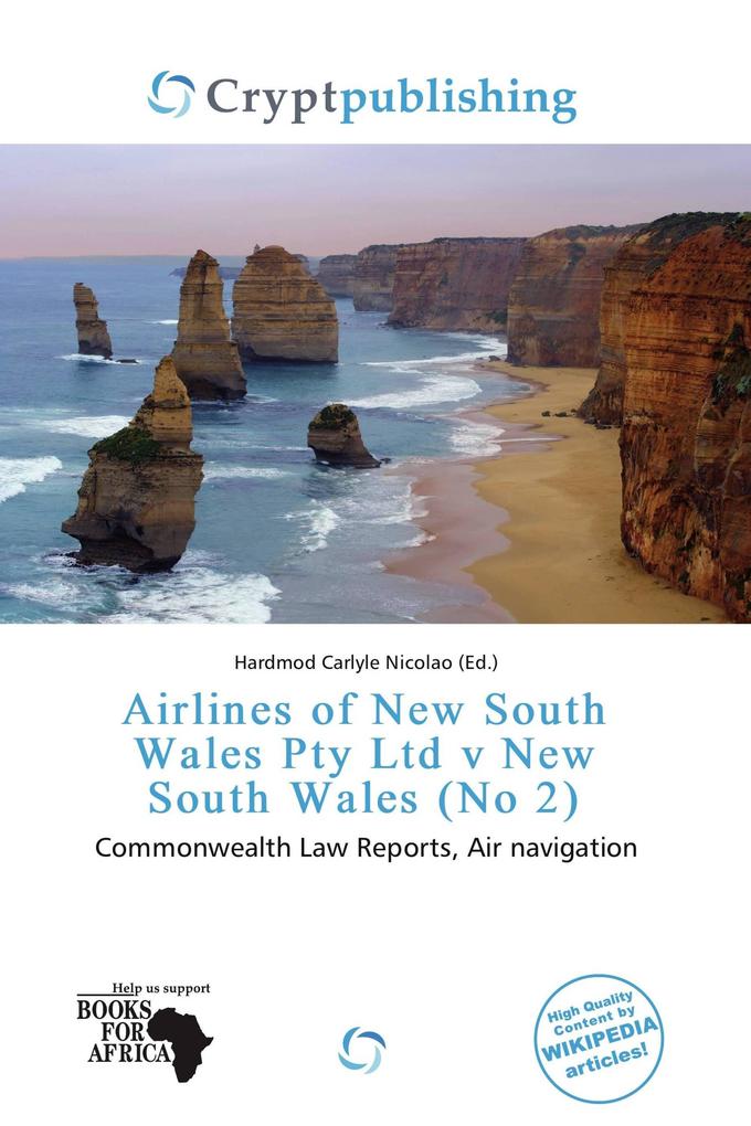 Airlines of New South Wales Pty Ltd v New South Wales (No 2)