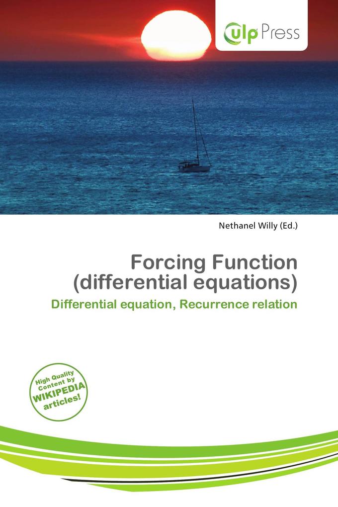 Forcing Function (differential equations)
