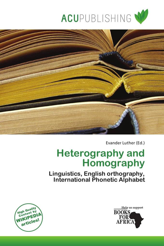Heterography and Homography