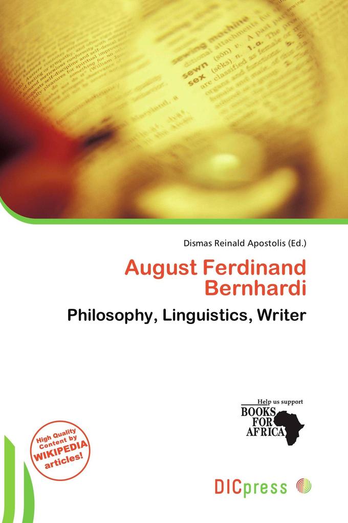 August Ferdinand Bernhardi