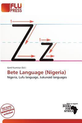 Bete Language (Nigeria)