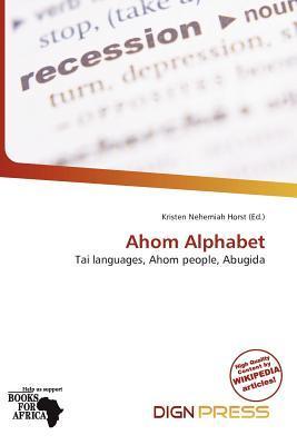 Ahom Alphabet