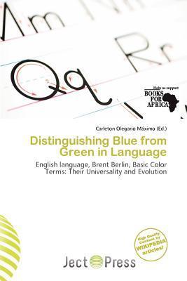 Distinguishing Blue from Green in Language