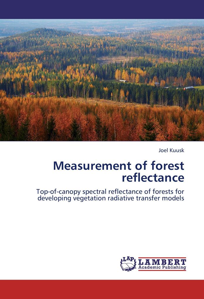 Measurement of forest reflectance