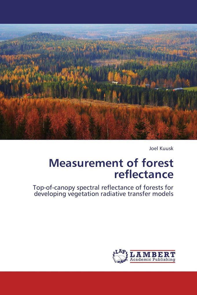 Measurement of forest reflectance