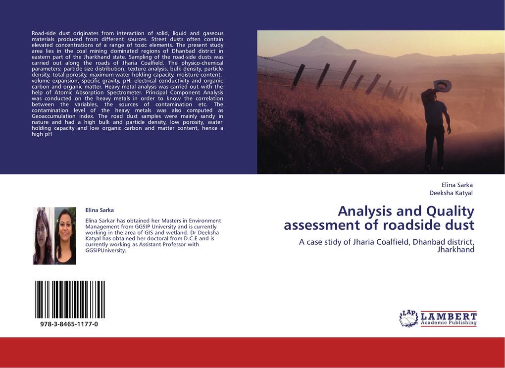 Analysis and Quality assessment of roadside dust