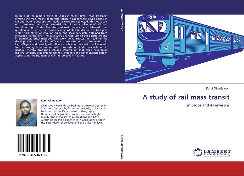 A study of rail mass transit - Kemi Okanlawon