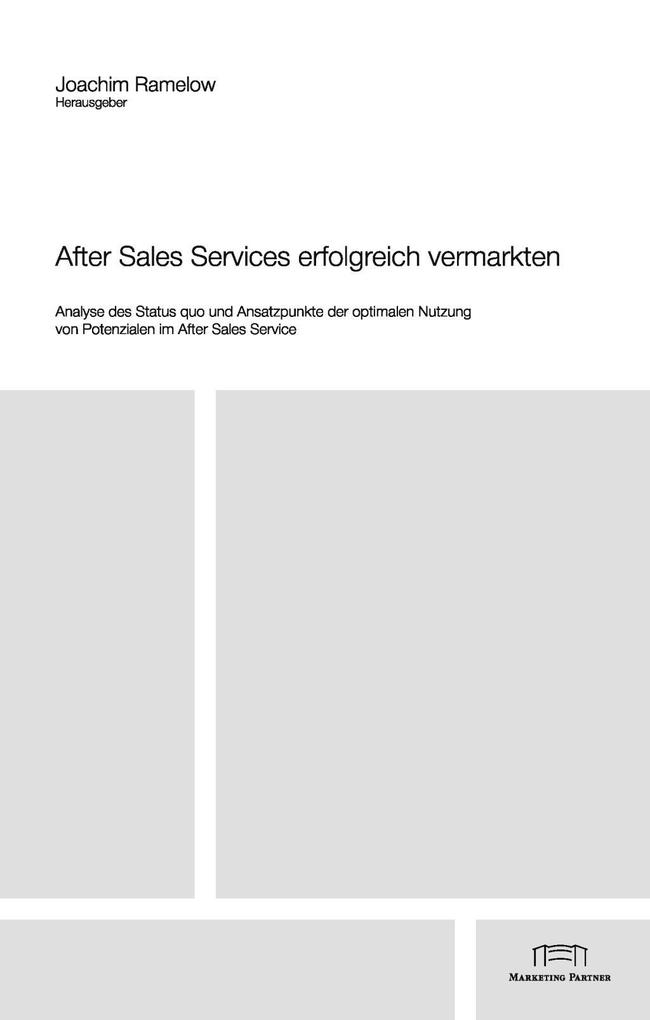 After Sales Services erfolgreich vermarkten