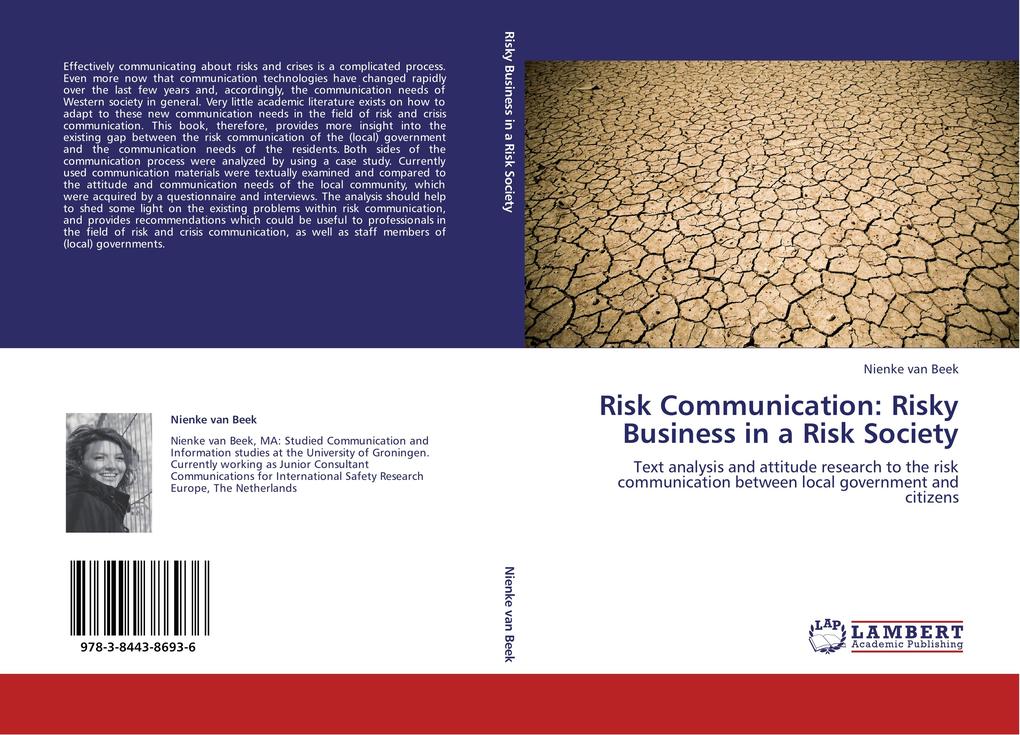 Risk Communication: Risky Business in a Risk Society - Nienke van Beek