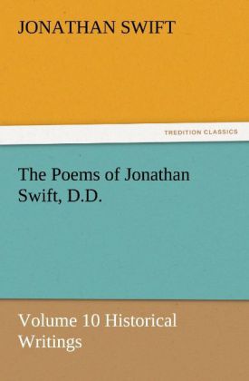 The Poems of Jonathan Swift D.D.