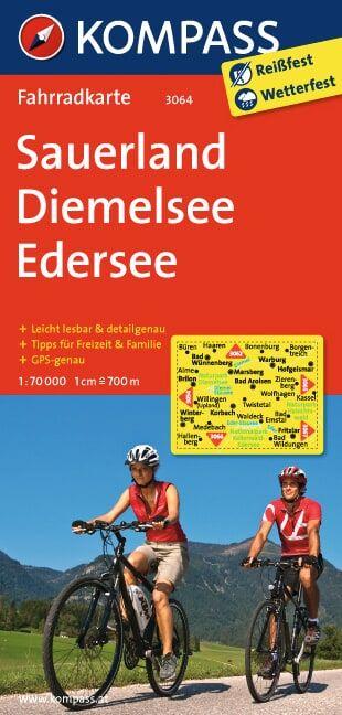 Sauerland - Diemelsee - Edersee 1 : 70 000