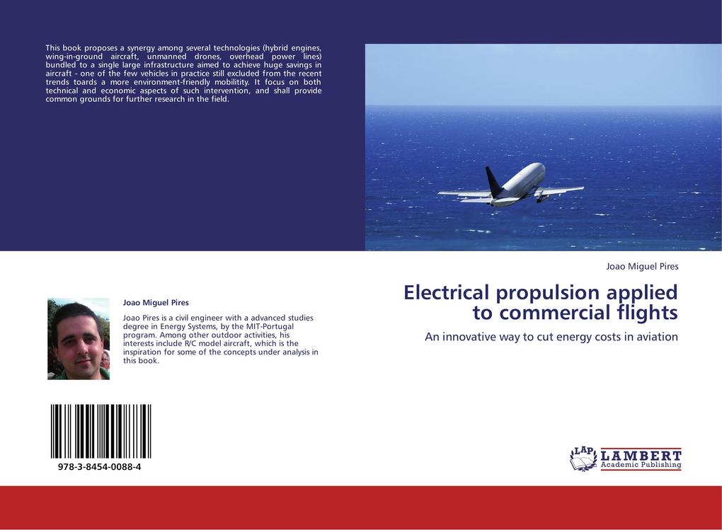 Electrical propulsion applied to commercial flights