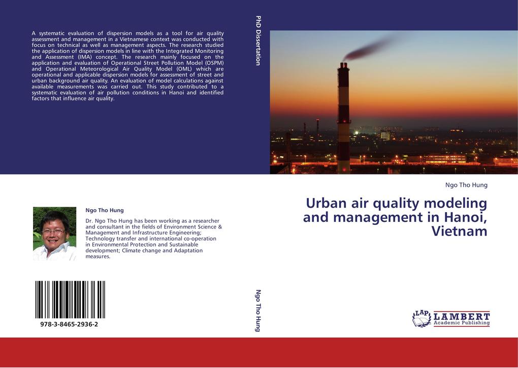 Urban air quality modeling and management in Hanoi Vietnam