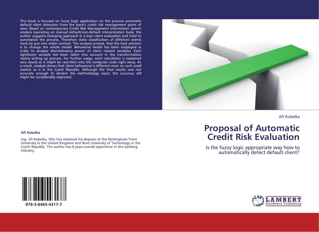Proposal of Automatic Credit Risk Evaluation