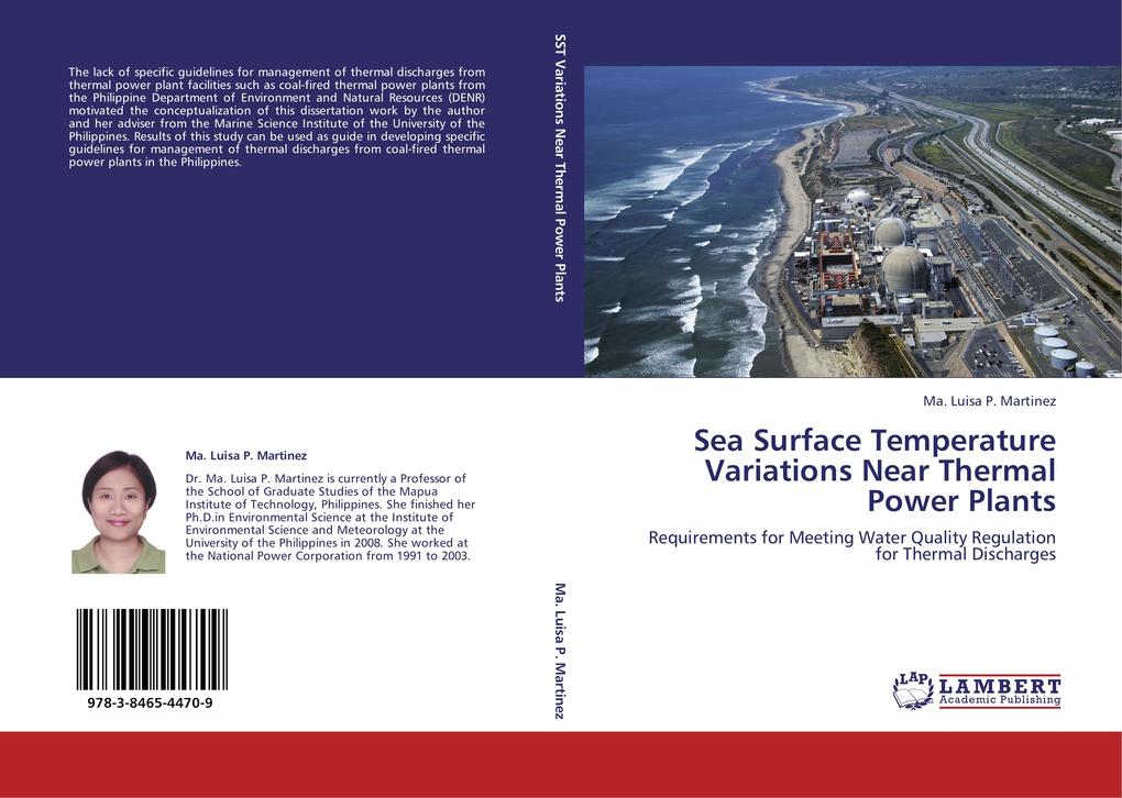 Sea Surface Temperature Variations Near Thermal Power Plants