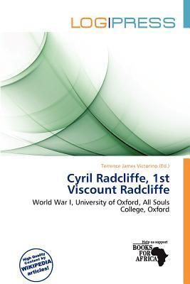 Cyril Radcliffe 1st Viscount Radcliffe