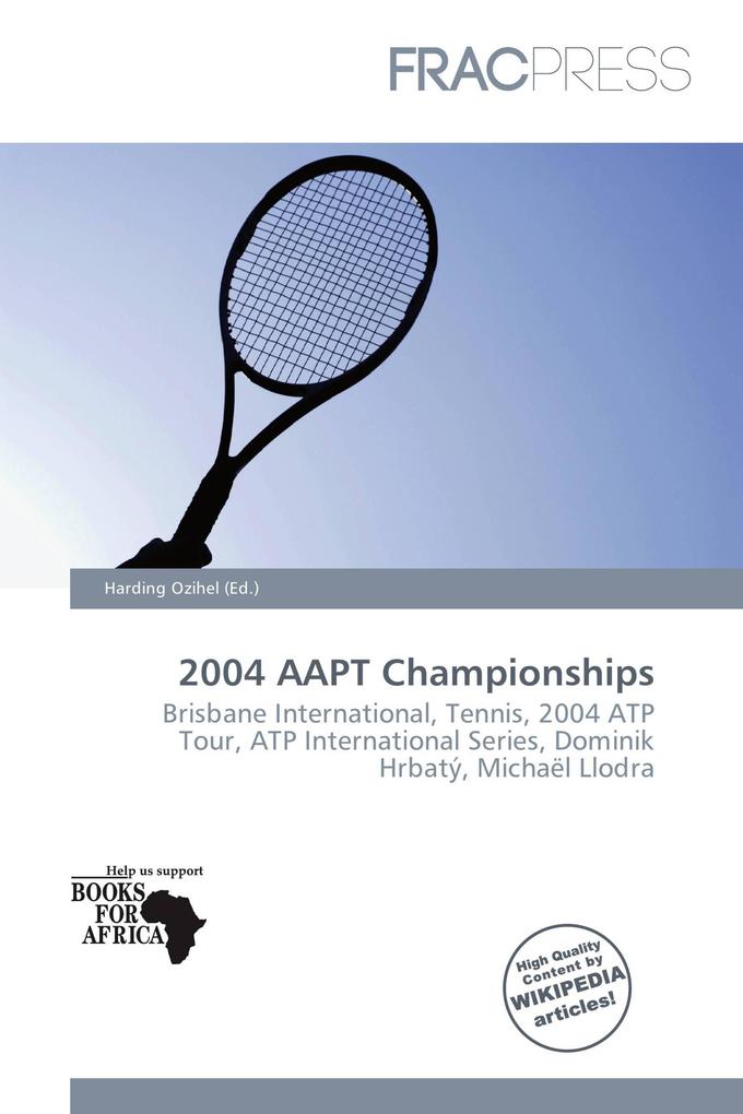 2004 AAPT Championships