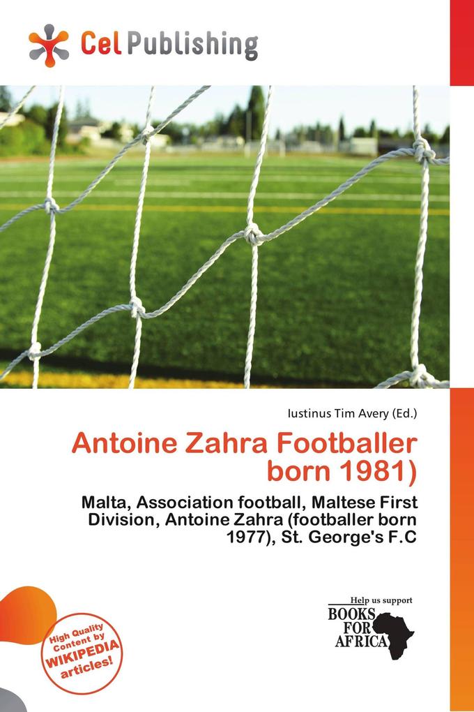 Antoine Zahra Footballer born 1981)