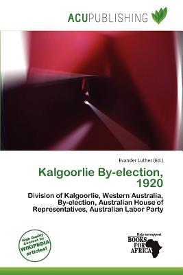 Kalgoorlie By-election 1920