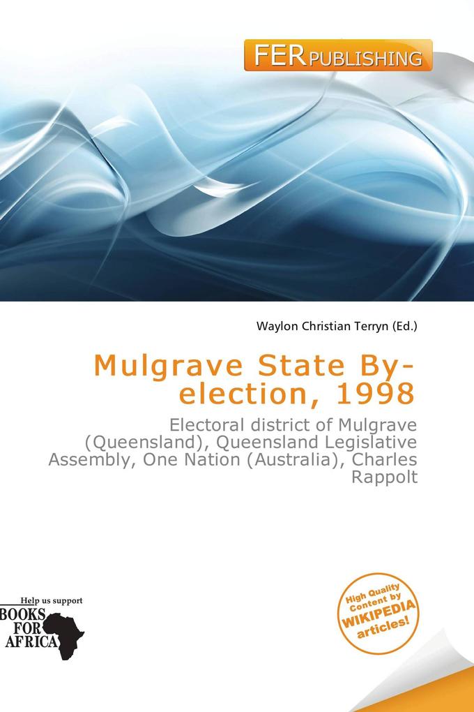 Mulgrave State By-election 1998