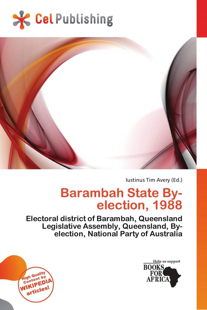 Barambah State By-election 1988