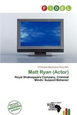 Matt Ryan (Actor)