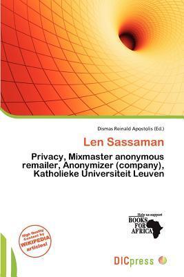 Len Sassaman