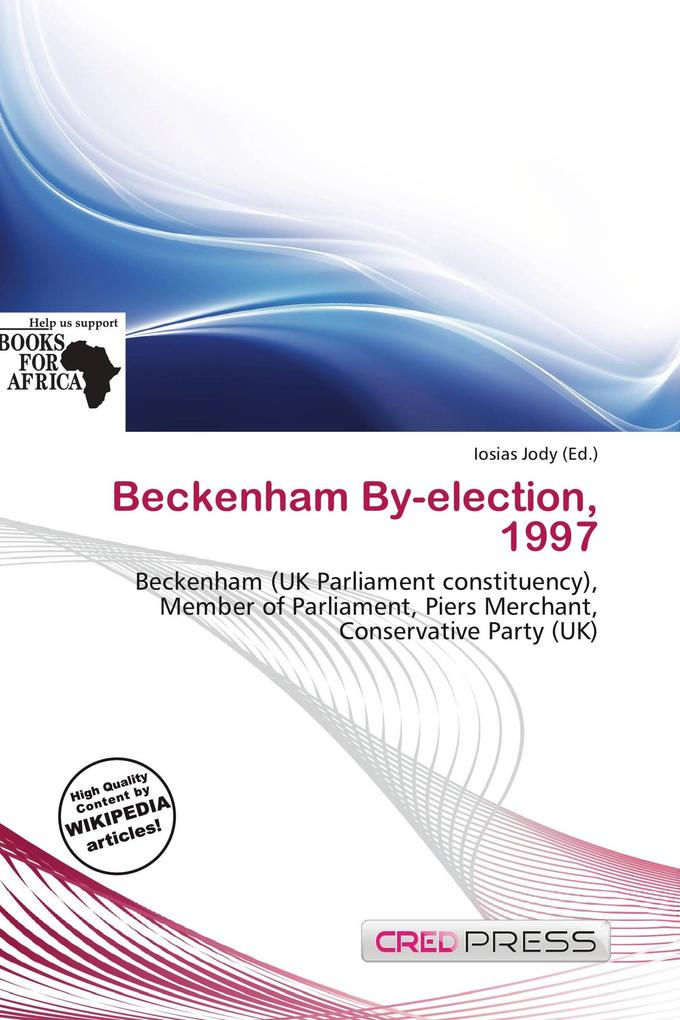Beckenham By-election 1997