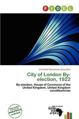 City of London By-election 1922