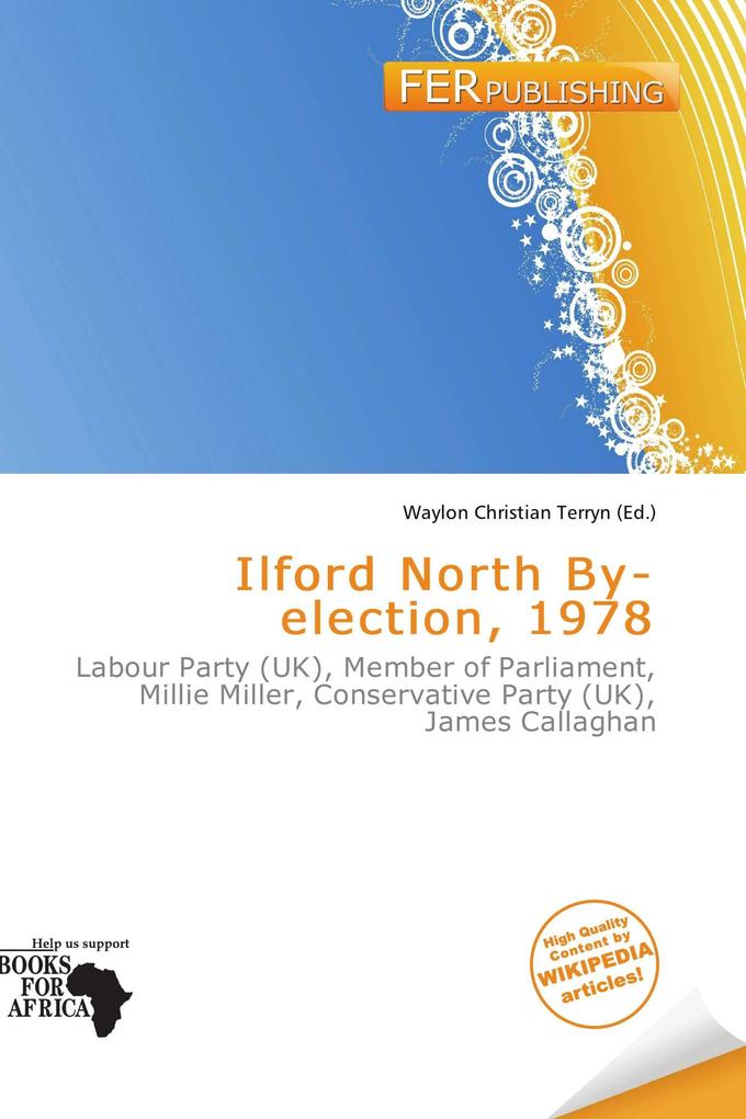 Ilford North By-election 1978