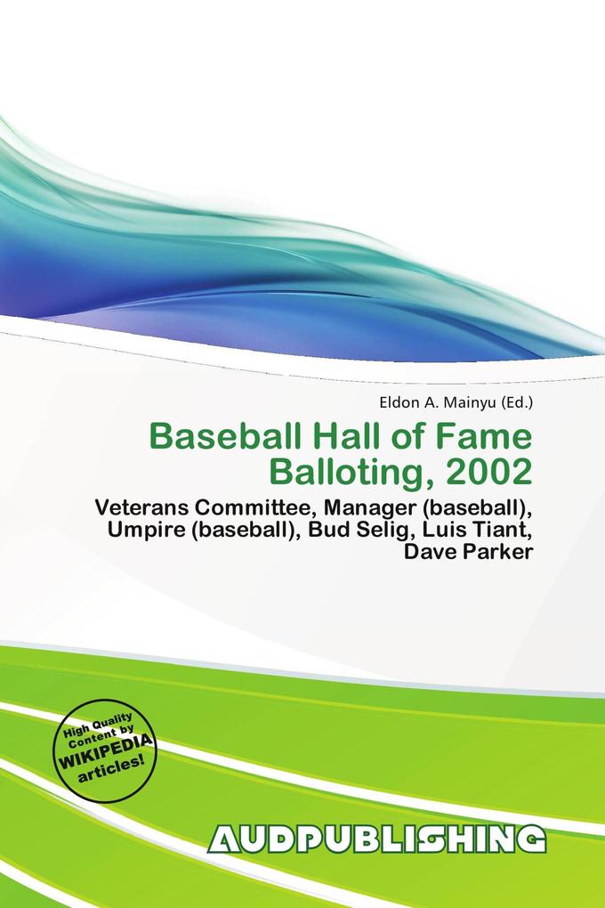Baseball Hall of Fame Balloting 2002