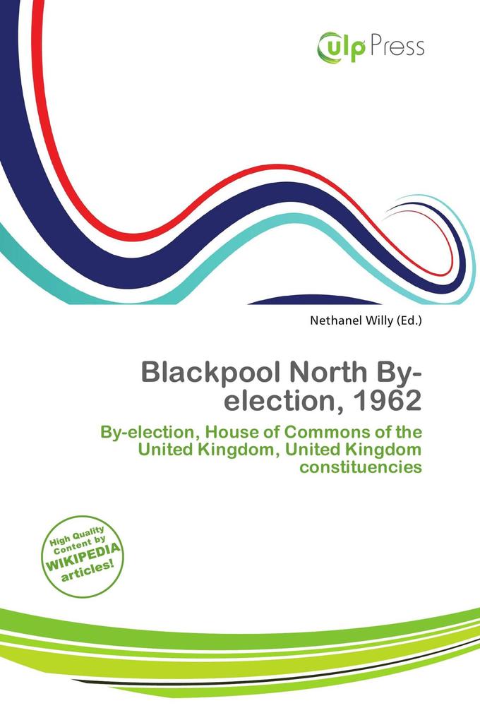 Blackpool North By-election 1962