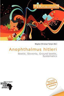Anophthalmus hitleri