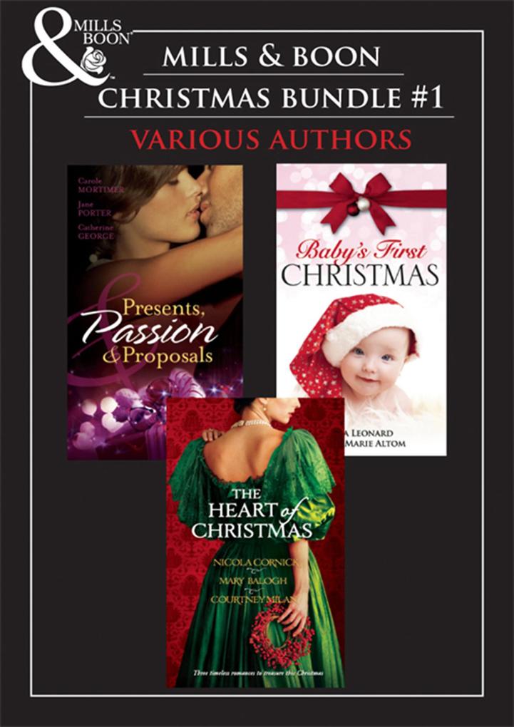 Christmas Trio A: The Billionaire‘s Christmas Gift / One Christmas Night in Venice / Snowbound with the Millionaire / The Christmas Twins / Santa Baby / A Handful Of Gold / The Season for Suitors / This Wicked Gift