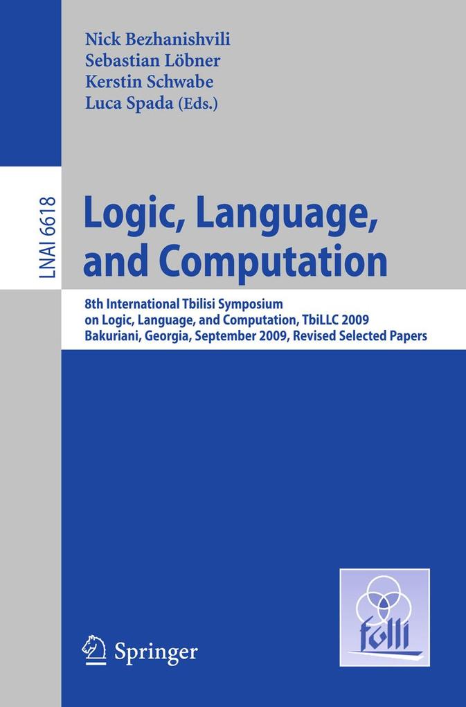 Logic Language and Computation