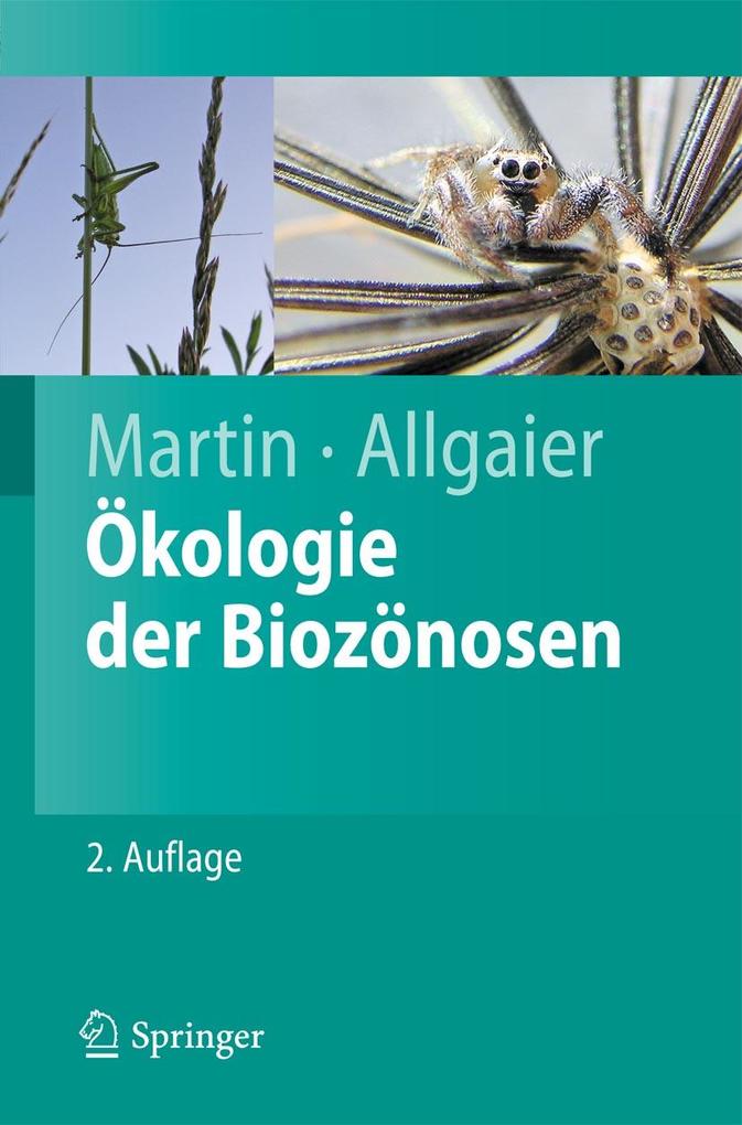 Ökologie der Biozönosen - Konrad Martin/ Christoph Allgaier