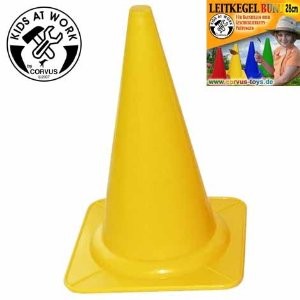 Corvus A310021 - Kids at work: Leitkegel 28 cm gelb