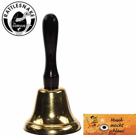 Tischglocke mittel gold