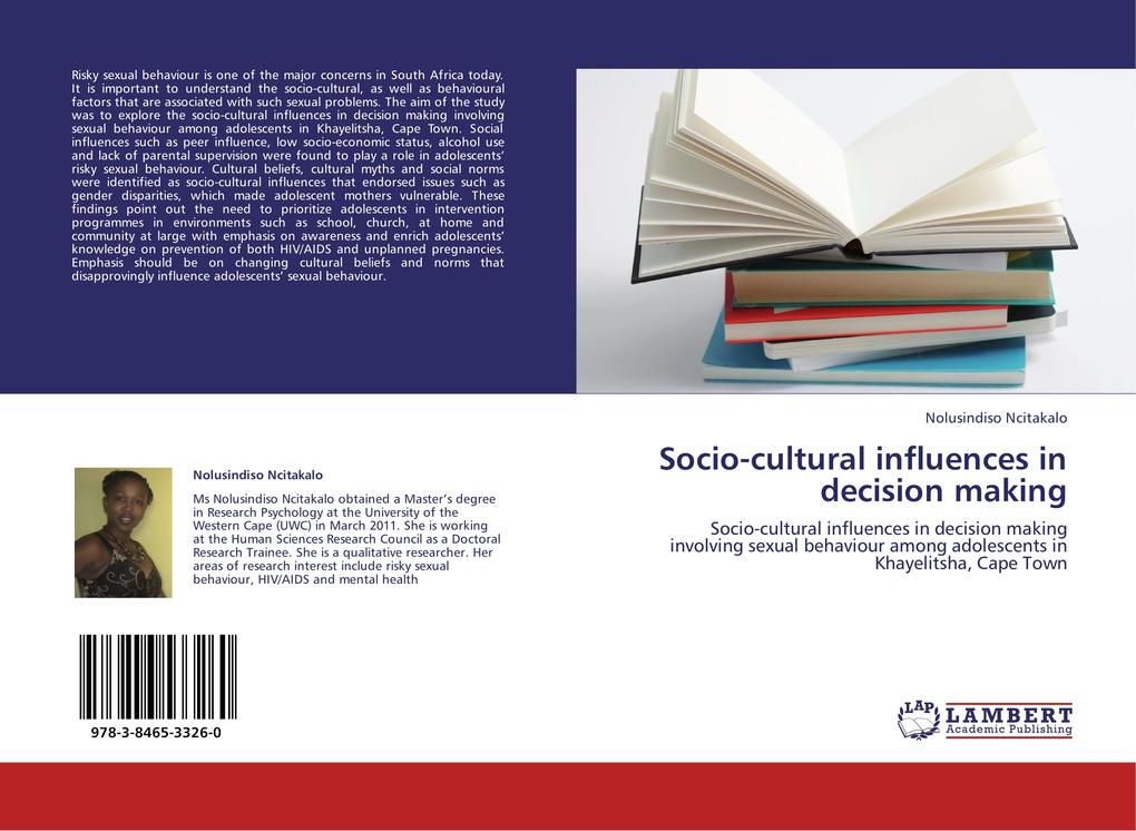 Socio-cultural influences in decision making