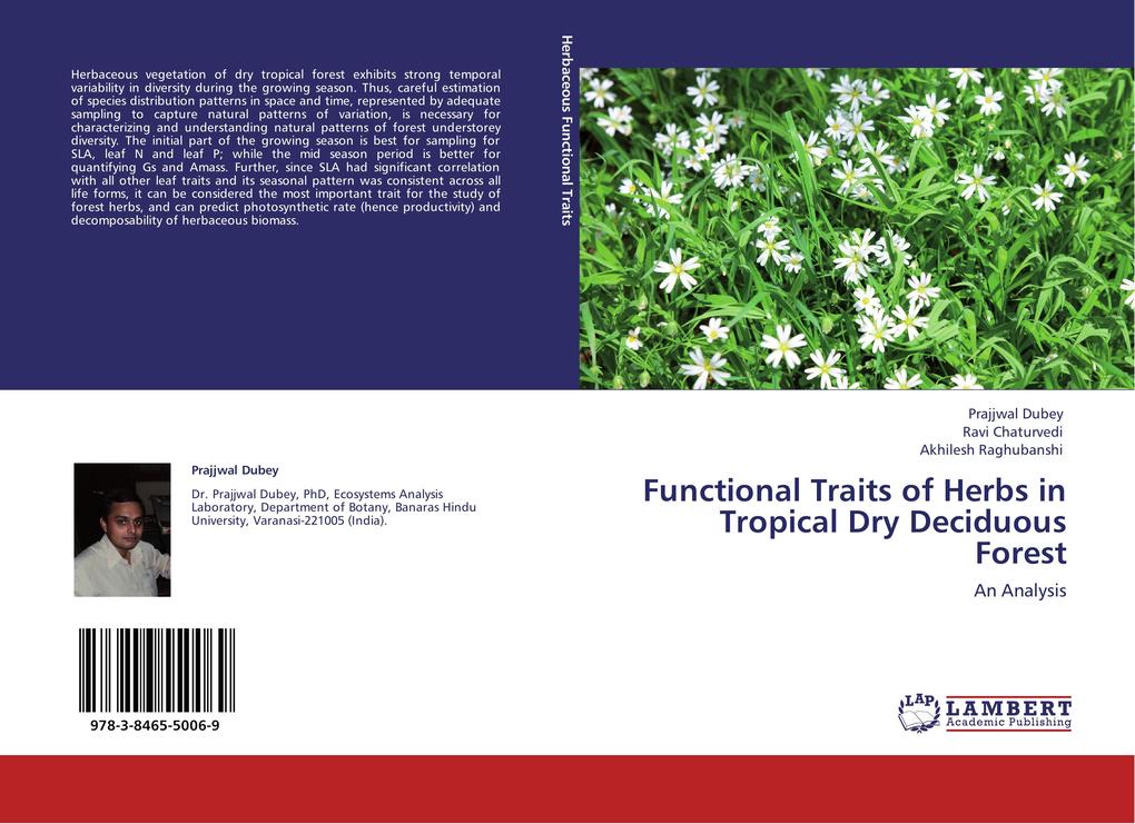 Functional Traits of Herbs in Tropical Dry Deciduous Forest